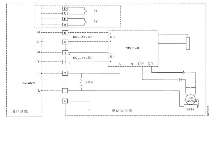 西门子SQL361B内部接线图