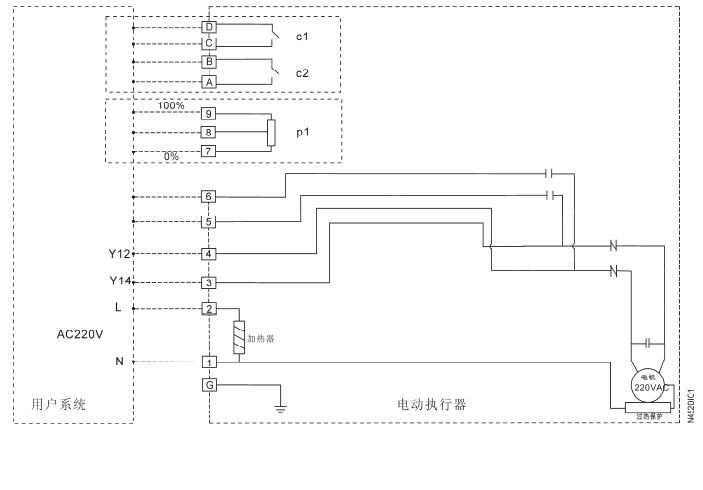 西门子SQL321B内部接线图