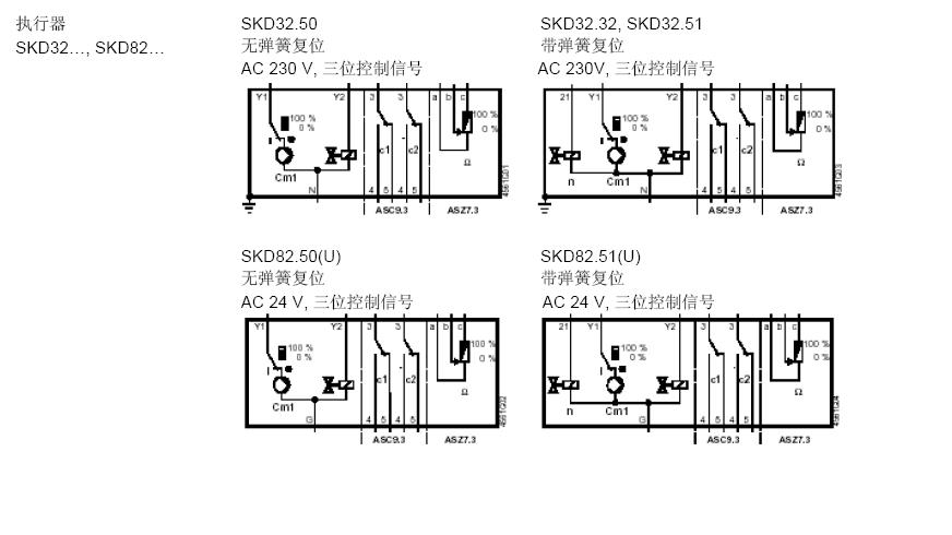 西门子SKD32...和SKD82....内部接线图